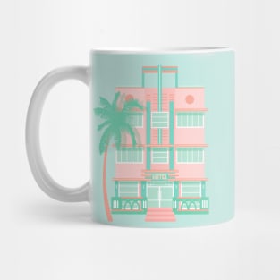 Art Deco Hotel Mug